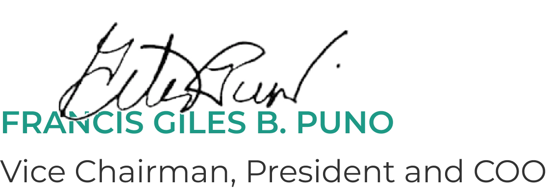 Chairman's signature